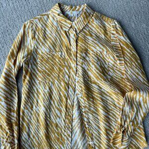 Boden Linen Patterned Shirt